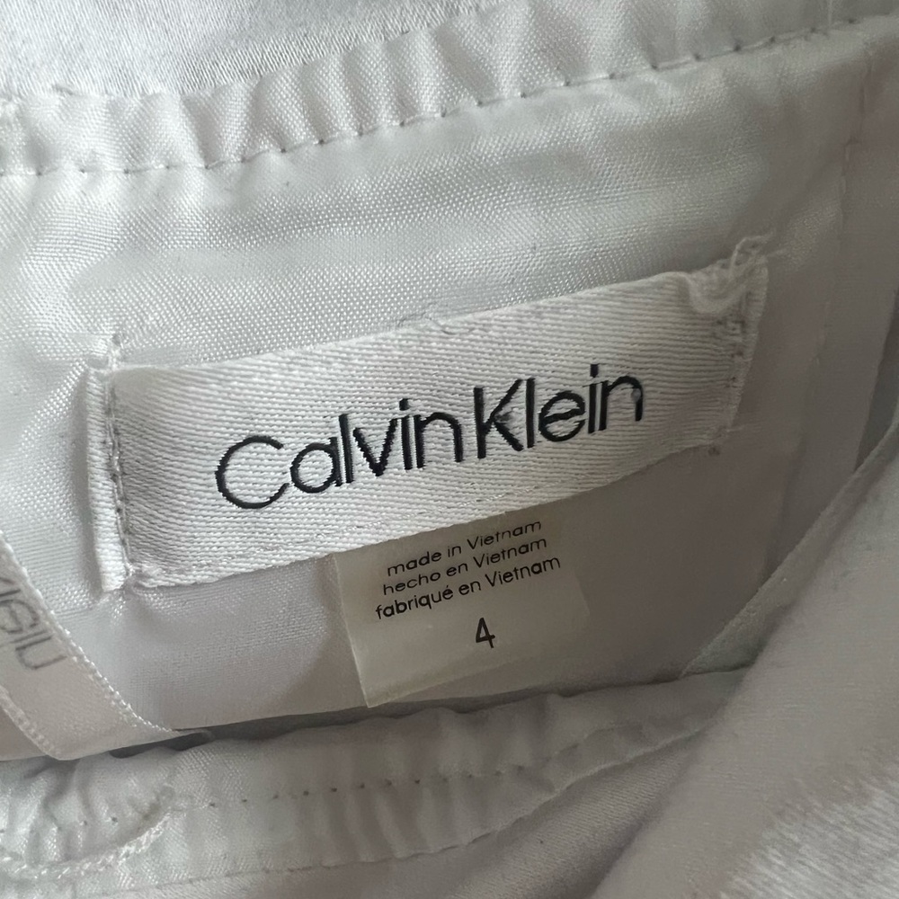 Calvin Klein White Dress - Picture 3 of 3